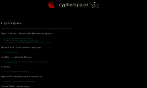 Cypherspace.org thumbnail