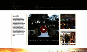 Cypressbendvineyards.com thumbnail