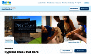 Cypresscreekpetcare.com thumbnail