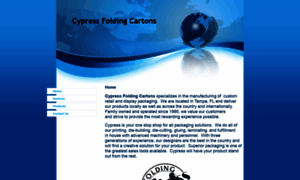 Cypressfoldingcartons.com thumbnail
