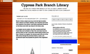 Cypressparklapl.blogspot.com thumbnail