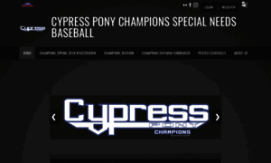 Cypresspony.com thumbnail