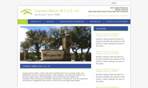 Cypressranchwcid.org thumbnail