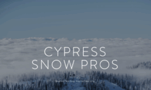 Cypresssnowpro.com thumbnail