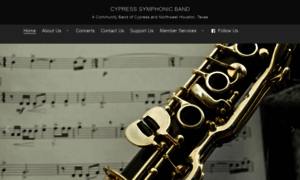 Cypresssymphonicband.org thumbnail