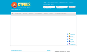 Cyprusweathermap.com thumbnail