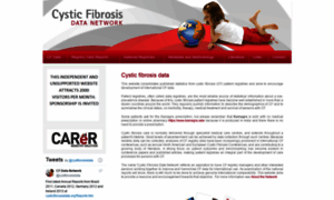Cysticfibrosisdata.org thumbnail