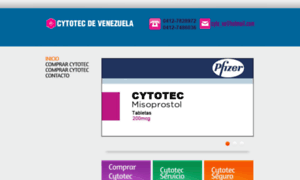 Cytotecvenezuela.co.ve thumbnail