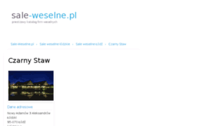 Czarnystaw.sale-weselne.pl thumbnail