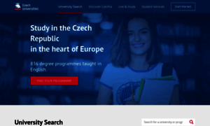 Czech-universities.com thumbnail