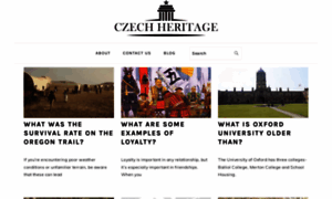 Czechheritage.org thumbnail