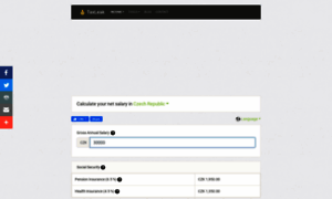Czechtaxcalculator.com thumbnail