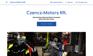 Czencz-motors-kft.business.site thumbnail