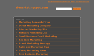 D-marketingspot.com thumbnail
