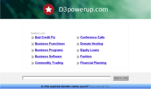 D3powerup.com thumbnail