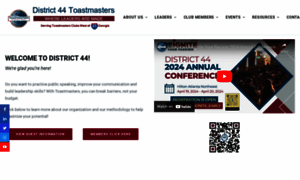 D44toastmasters.org thumbnail