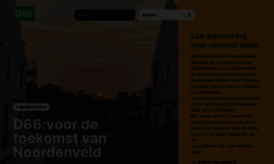 D66noordenveld.nl thumbnail