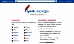 Da.speaklanguages.com thumbnail