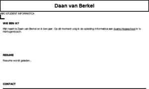 Daanvanberkel.nl thumbnail