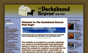 Dachshund-rescue.org thumbnail