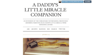 Daddyslittlemiracle.tumblr.com thumbnail