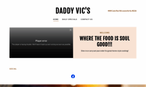 Daddyvicssoulfood.com thumbnail