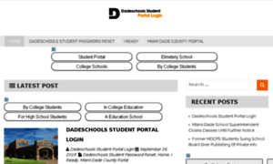 Dadeschoolsstudentportallogin.com thumbnail