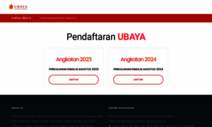 Daftar.ubaya.ac.id thumbnail