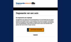 Dagwaardeautos.nl thumbnail