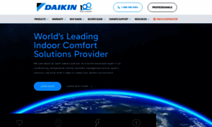 Daikincomfort.com thumbnail