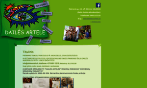 Dailesartele.lt thumbnail