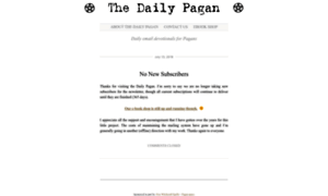 Daily-pagan.com thumbnail