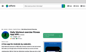 Daily-workout-exercise-fitness-app.en.softonic.com thumbnail