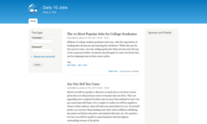 Daily10jobs.com thumbnail