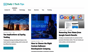 Daily5techtips.com thumbnail