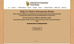 Dailybreadcommunityfoodpantry.org thumbnail