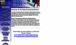 Dailycommercialrecord.com thumbnail