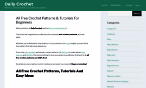 Dailycrochet.com thumbnail