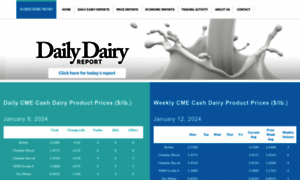 Dailydairyreport.com thumbnail