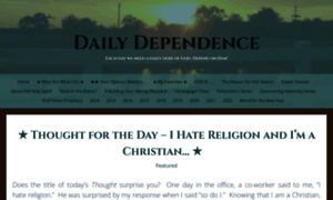 Dailydependence.wordpress.com thumbnail