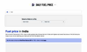 Dailyfuelprice.com thumbnail