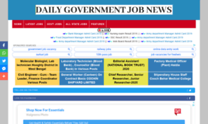 Dailygovernmentjobnews.in thumbnail