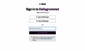 Dailygrommet.slack.com thumbnail