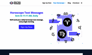 Dailyhoroscopetexts.com thumbnail