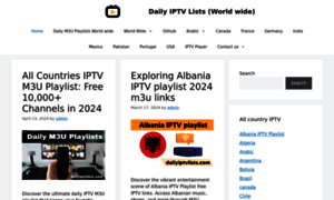 Dailyiptvlists.com thumbnail