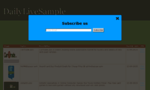 Dailylivesample.com thumbnail
