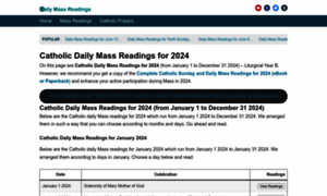 Dailymassreadings.org thumbnail