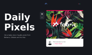 Dailypixels.webflow.io thumbnail