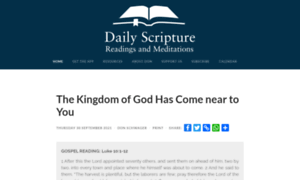 Dailyscripture.servantsoftheword.org thumbnail