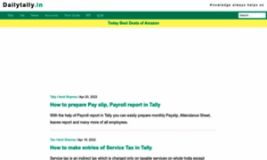 Dailytally.in thumbnail